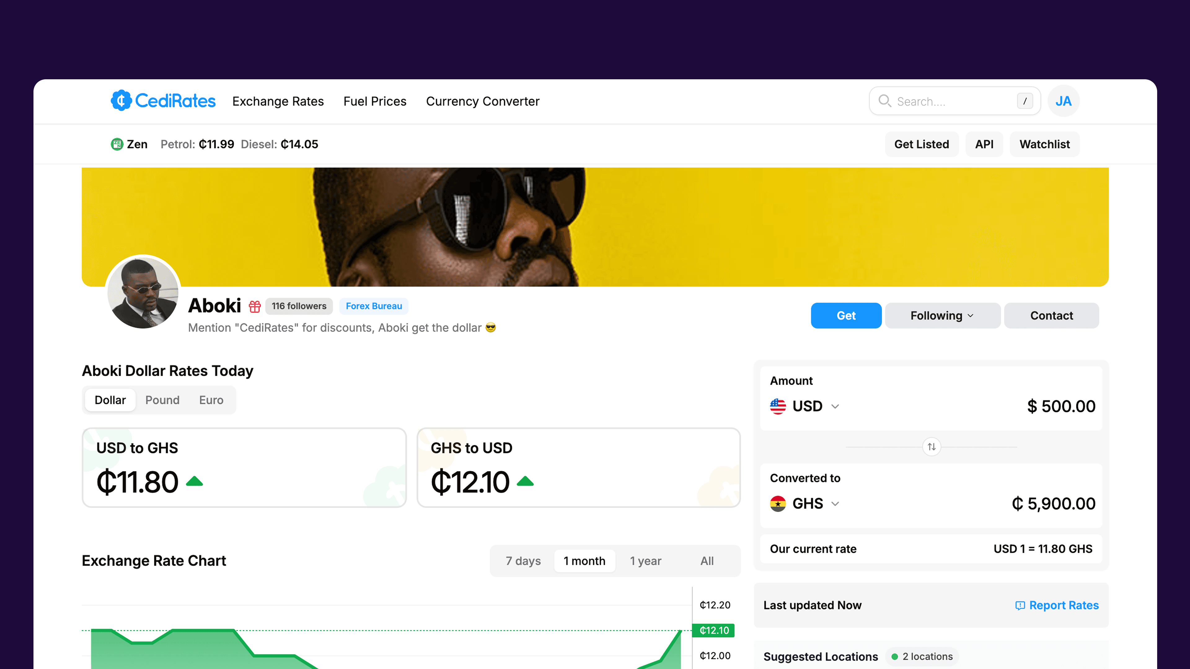 Company Page